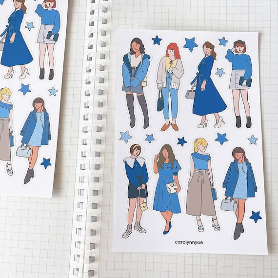 Cute blue cheap outfit