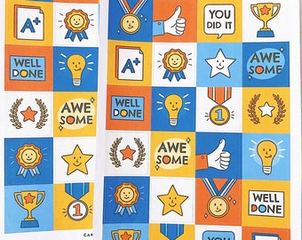 Certificate: Well Done Award - 20 per Pack