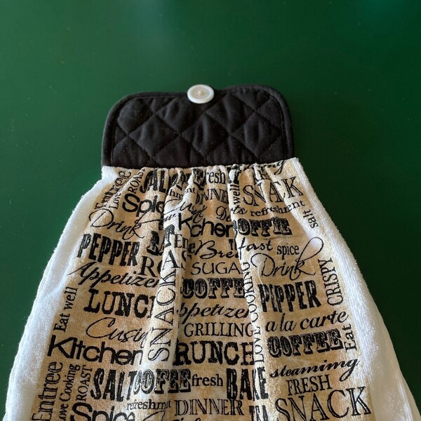 Towel With Words Etsy