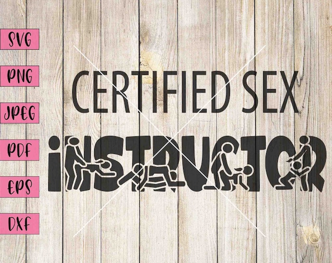 Captain Sex Position Svg, Kama Sutra Sex Position Svg. Vector Cut File
