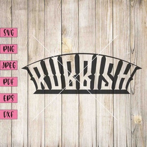 Müll svg, Trash Planner Sticker, Beleidigende Planer Sticker, Lustige unhöfliche Tasse, Offensiv Shirts, Offensiv Kleidung, Offensiv Wall Art