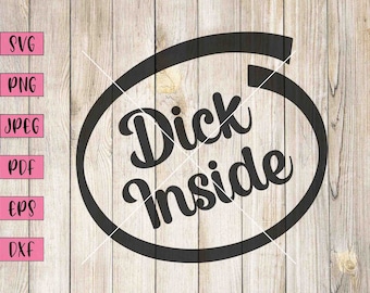 Funny Adult Humor SVG: Vulgar Car Decal Clipart (Digital Download)