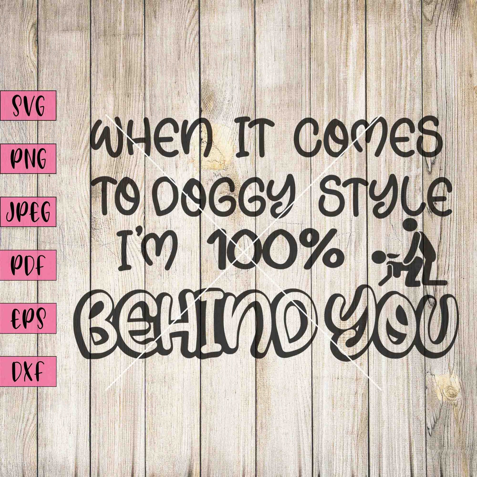 Doggy Style Svg Adult Clipart Adult Humor Svg Funny Adult Etsy
