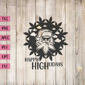 Happy Highlidsays Svg, Naughty Christmas Card, Naughty Christmas Gifts, Naughty Christmas Svg, Naughty Christmas Sweater, Santa Svg. Svg