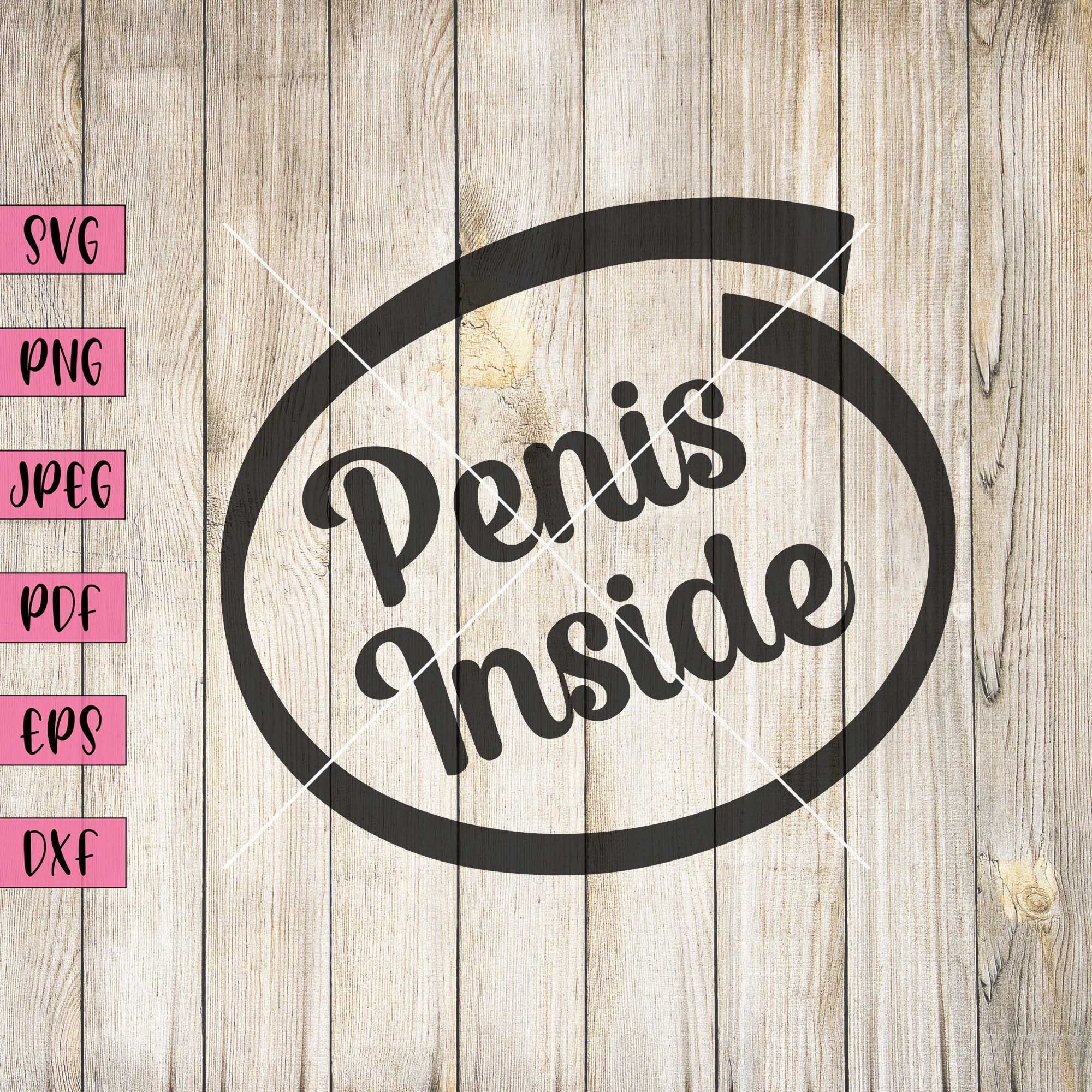 Penis Inside Svg Dick Svg Penis Sticker Penis Art Penis - Etsy Australia