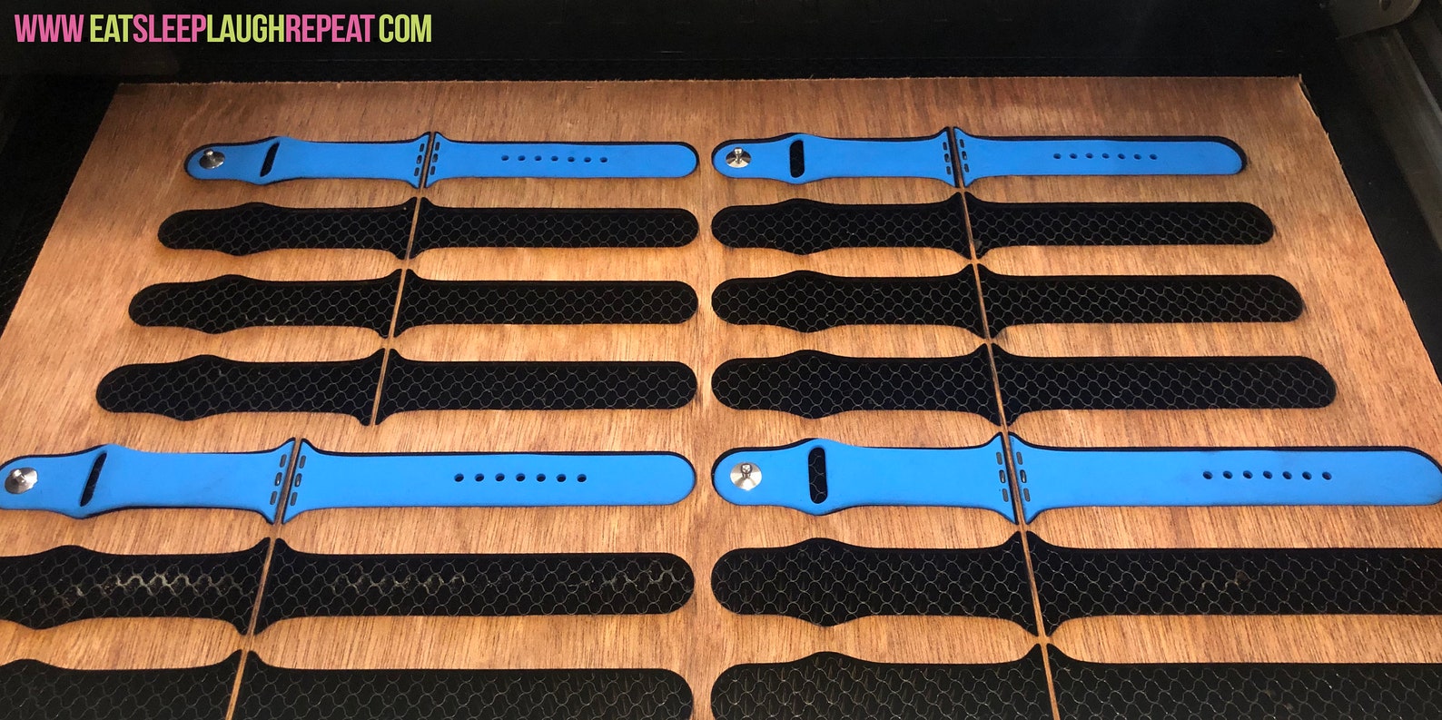 Apple Watch Band SVG Jig Cut File With and Without Holes Etsy