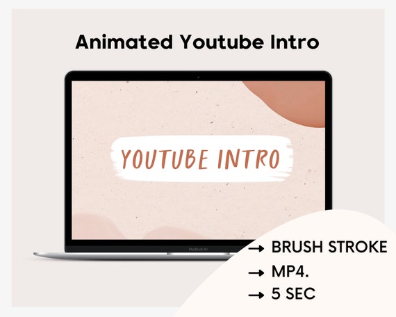 YOUTUBE INTRO Template/title Slide Animated Youtube Intro - Etsy YOUTUBE INTRO Template/title Slide Animated Youtube Intro - Etsy