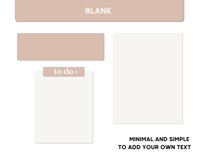 Youtube-videoöverlägg: 25 minimalistiska PNG-taggar (digital nedladdning) bild 6