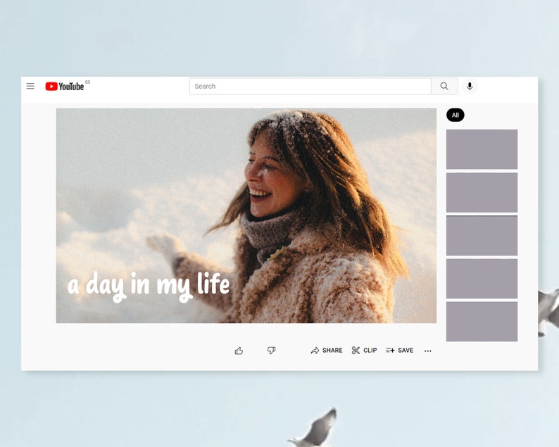 Pu&ograve; includere: Una donna con un cappotto marrone sorride mentre &egrave; in piedi in un campo innevato. Il testo "a day in my life" &egrave; scritto in bianco sull'immagine. L'immagine &egrave; uno screenshot di un video di YouTube.