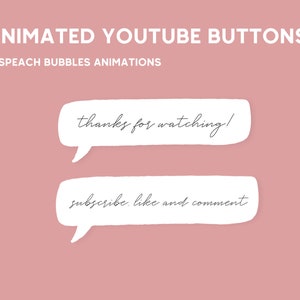 Youtube Subscribe Like and Comment Animation | Speach Bubble | Youtube Animation | Animated Youtube Subscribe Reminder