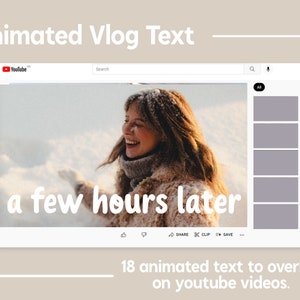 Pu&ograve; includere: Uno screenshot di un video di YouTube con una donna in una scena invernale. Il testo "a few hours later" &egrave; sovrapposto al video. Il video &egrave; in pausa e i controlli di YouTube sono visibili.