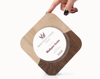 Personalized Corporate Award, Custom Wooden Recognition Trophy, Employee Appreciation Award, Business Achievement Plaque