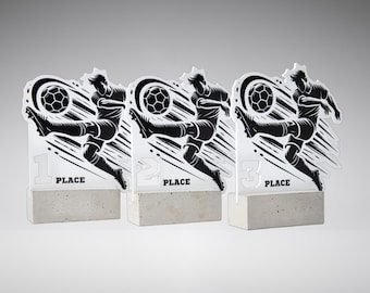 Soccer Tournament Trophy, Personalized Football Award, Youth Soccer Trophy, Team Recognition Gift