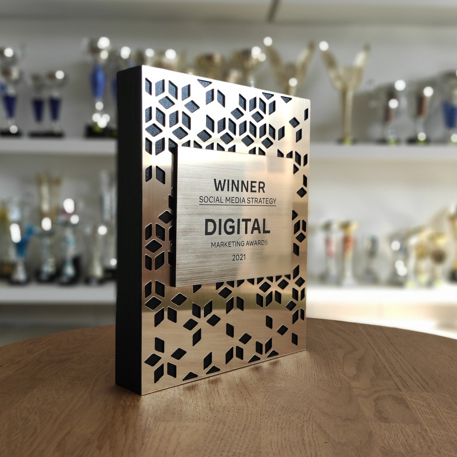 Customizable Engraved Wooden Plaque Custom Recognition Award Etsy