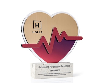 Concrete Healthcare Recognition Award, Personalized Medical Appreciation Trophy, Nurse Excellence Award, Custom Hospital Award