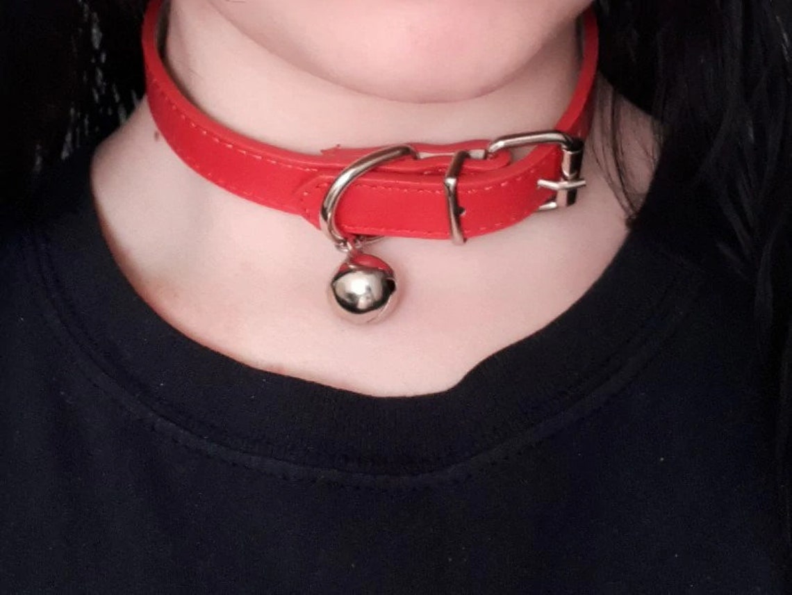 Bell Choker Bell Collar Day Collar Submissive Collar Etsy