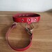 Leather Choker W/Leash, Choker Leash, BDSM-Choker, BDSM-Collar, BDSM-Gear For Slaves, Submissive Collar, Collars For Subs, Kitten Collar 
