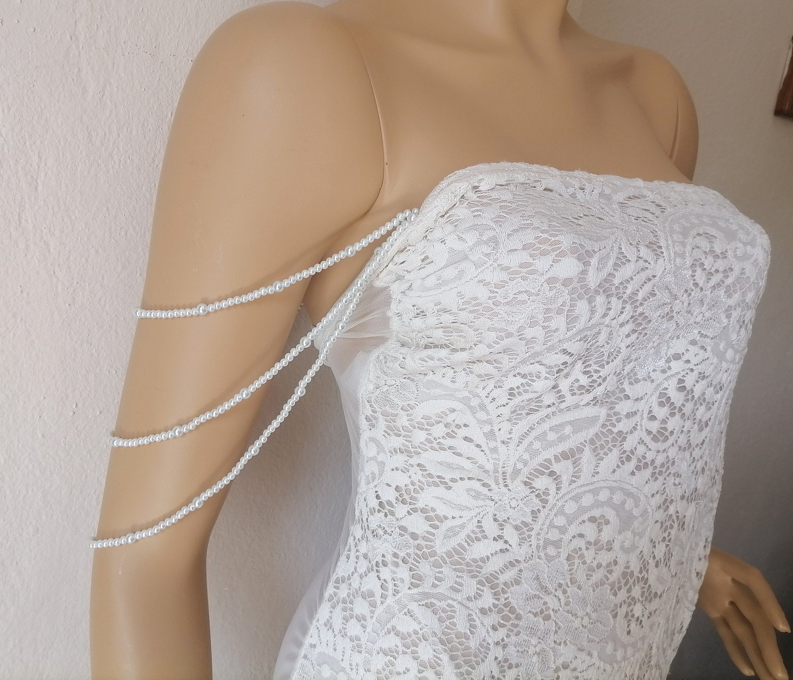Pearl Straps for Strapless Dress - Etsy