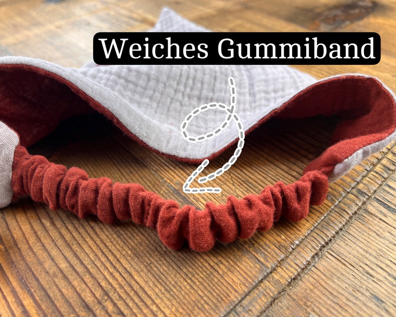 Hochwertiges Hundehalstuch NEU mit Gummizug aus Musselin, personalisiert bestickt , über 30 Farben auch zweifarbiges Hundehalstuch. Bild 2