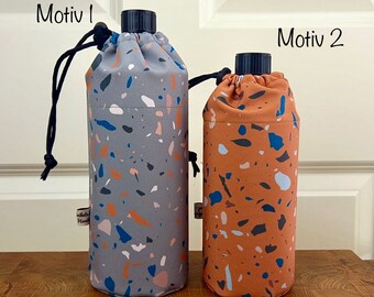 Water bottles Sleeves with names (Personalized) Children's motifs, waterproof padded, many sizes u,brands. Emil; 0.7 litres 0.5 litres 8/9