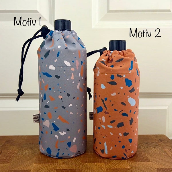 Water bottles Sleeves with names (Personalized) Children's motifs, waterproof padded, many sizes u,brands. Emil; 0.7 litres 0.5 litres 8/9