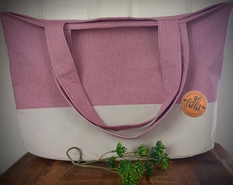 XXL - grande borsa da spiaggia / shopping bag - RESISTENTE ALL'ACQUA - con personalizzazione, altissima qualità e oversize. cucito a mano,