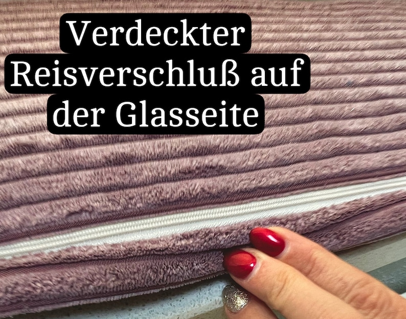 Hochwertige Katzen Fensterbankliege, MASSGEFERTIGT aus Cord 30 Farben wählbar. Kuschelige Katzenliege, Handmade für die Fensterbank. zdjęcie 3