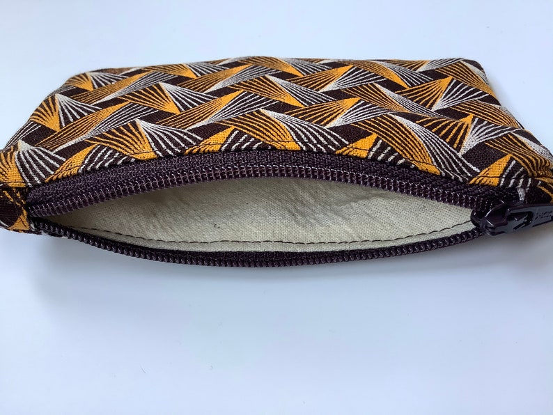 African wax fabric little wallet African wax fabric Small wallet