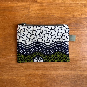 Petit portefeuille - Tissu wax africain | petit portefeuille - Tissu wax africain VLISCO