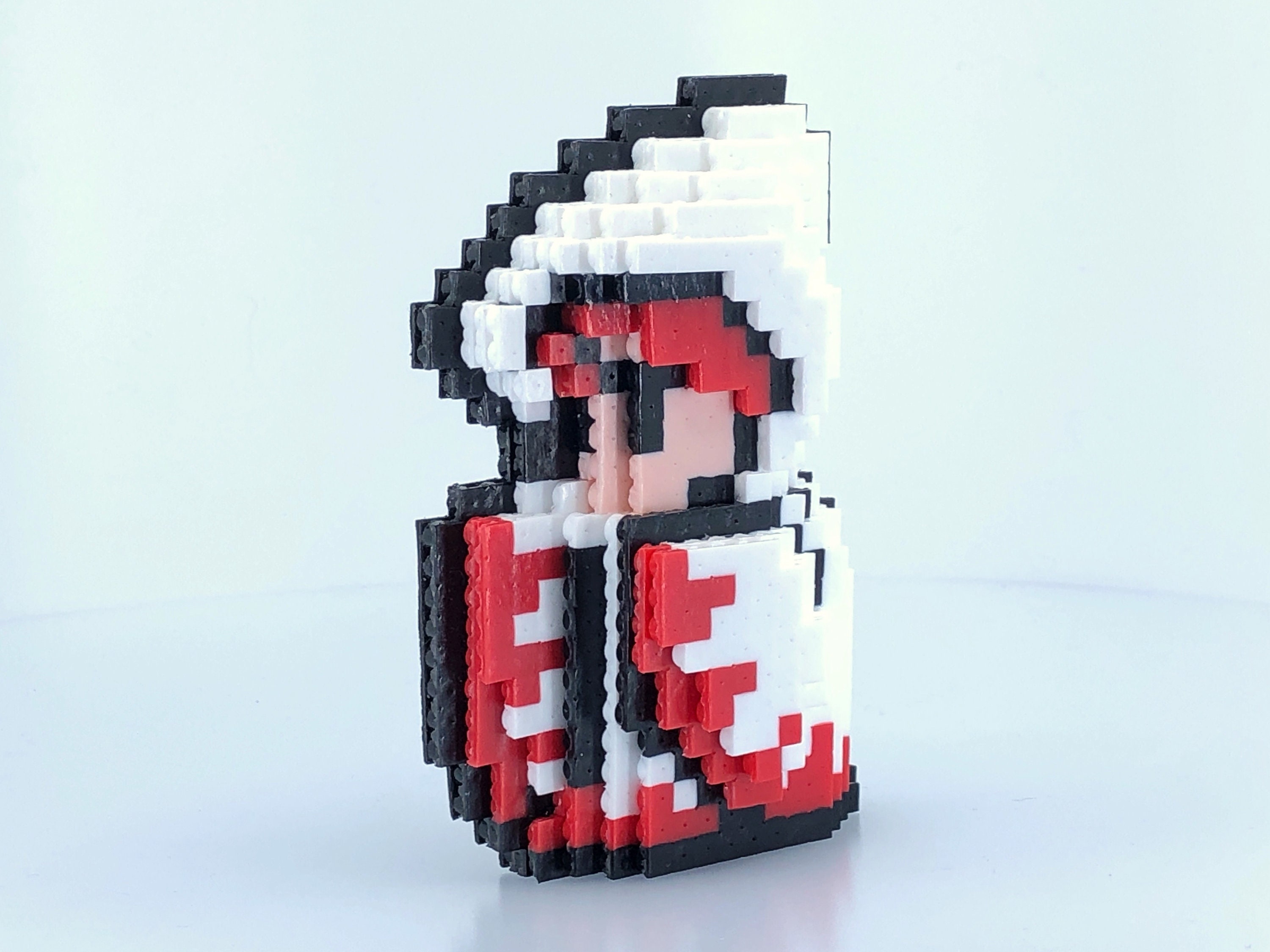 White Mage 3D Perler Figure - Final Fantasy Inspired - Perler Bead ...