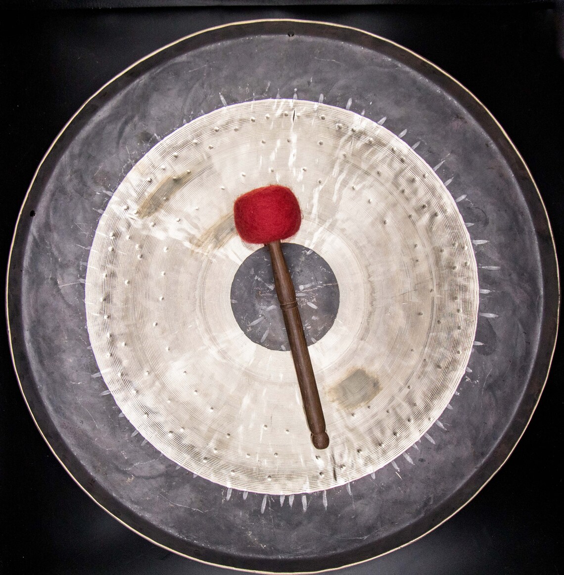 27 inches Extra large Gong bell Tibetan gong bell handmade in Etsy