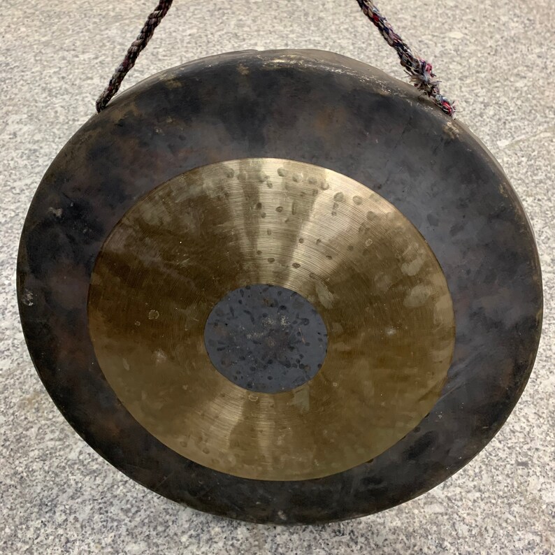 23 Inches Large Gong Bell Handmade in Nepal Health and Etsy