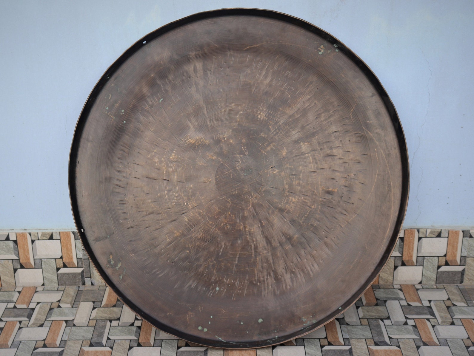 Special 70 Cm Extra Large Gong Bell Tibetan Gong Bell Etsy