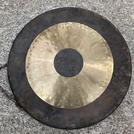 23 Inches Large Gong Bell Handmade in Nepal Health and Etsy