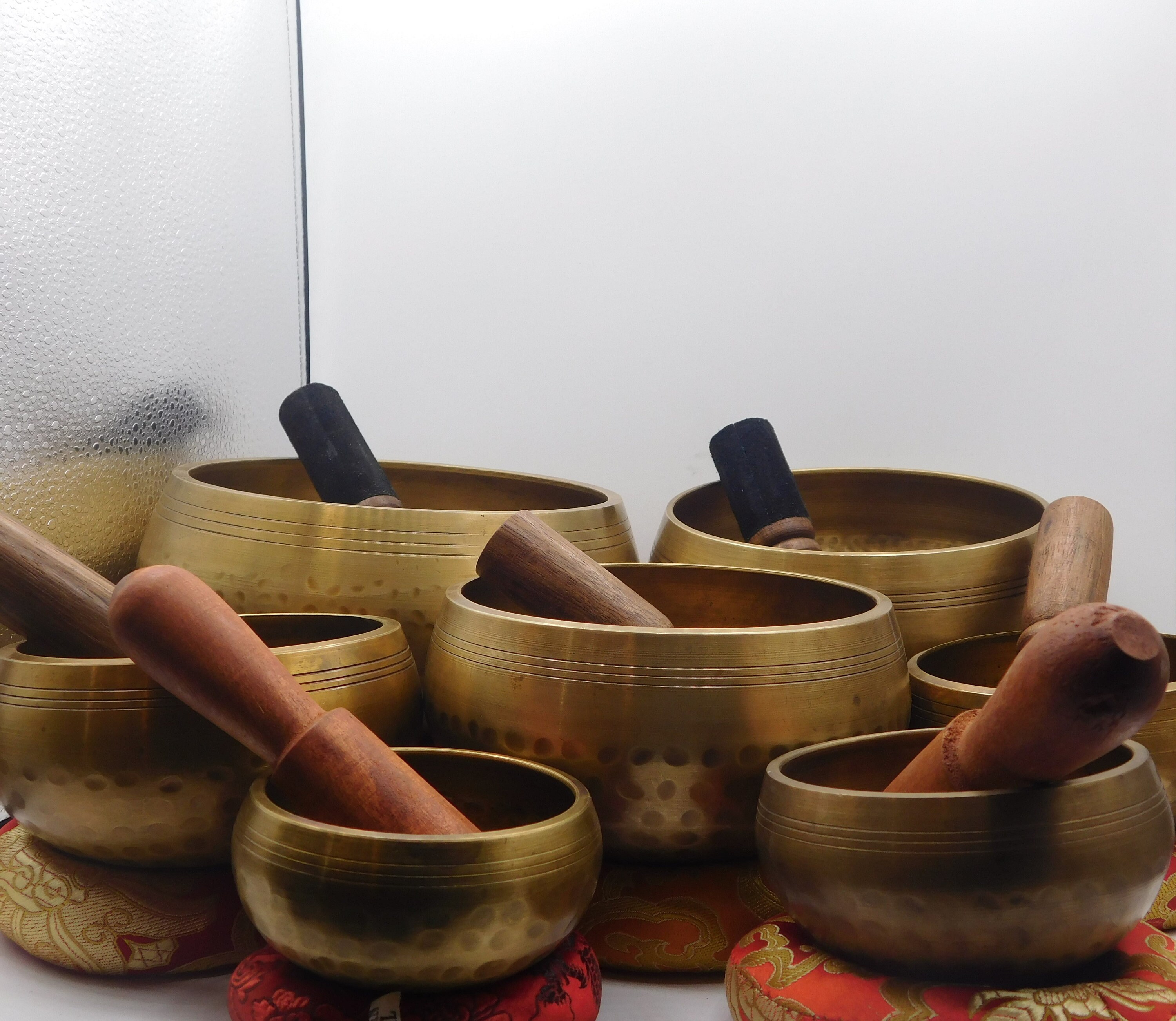 7 Sets of Tibetan Bowls Handmade in Nepal Stunning Set of Etsy