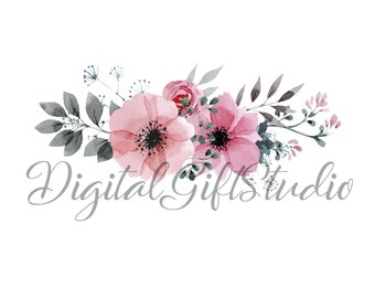 Download Watercolor Flowers Svg Etsy