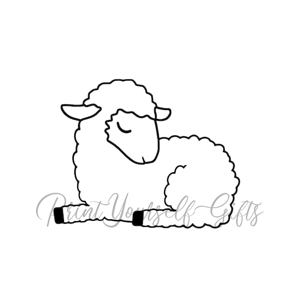 Download Lamb Svgsheep Svgclipartfarm Svganimalsfarm Etsy