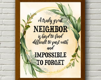 Neighbor Moving Away Quotes Neighbor Farewell | Etsy Australia