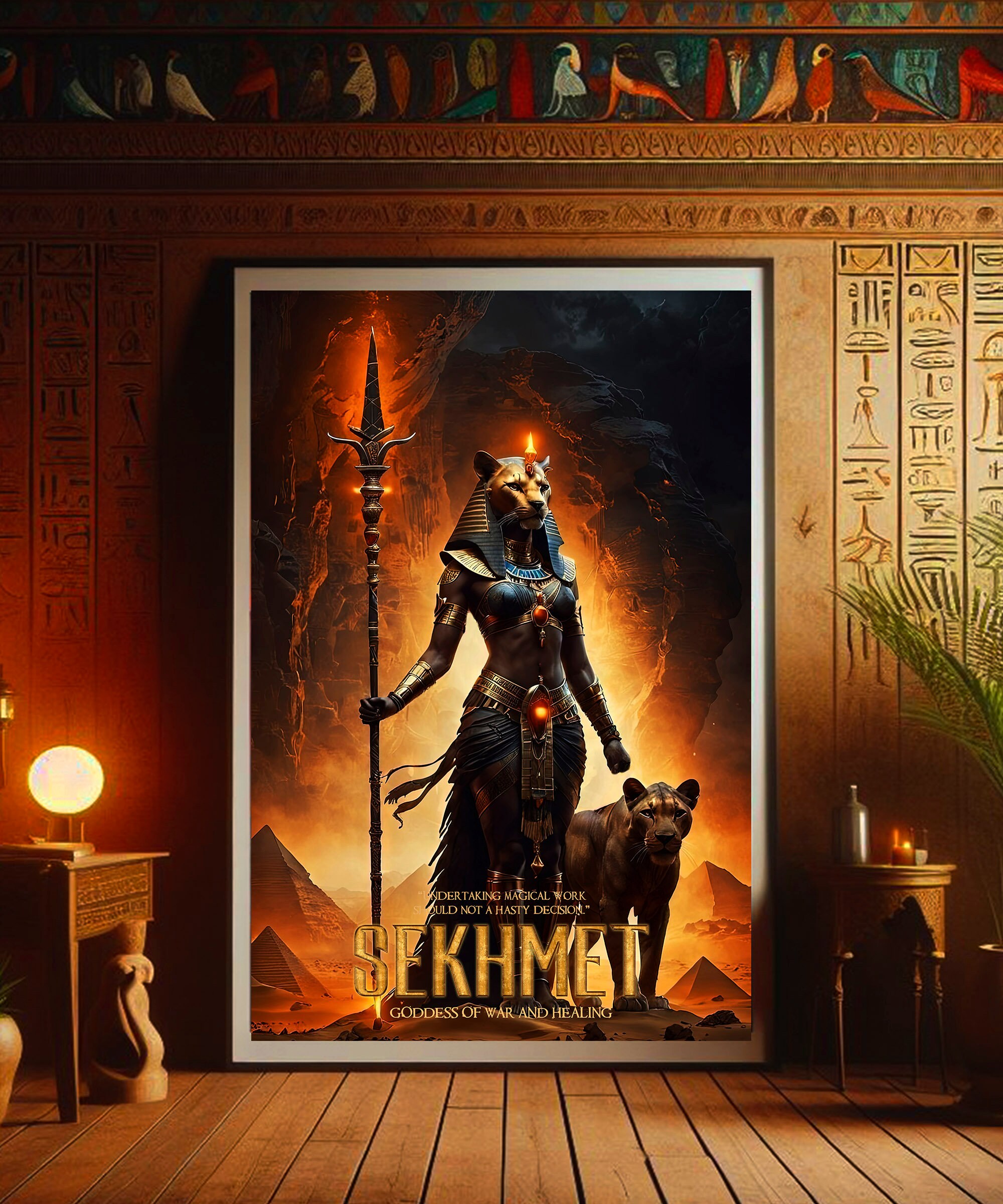 Unleash the Power of Sekhmet: Egyptian Goddess of War & Healing | 4K ...