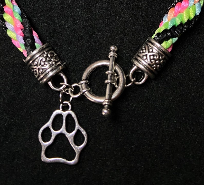 Rainbow Bridge Pet Remembrance Bracelet - Etsy