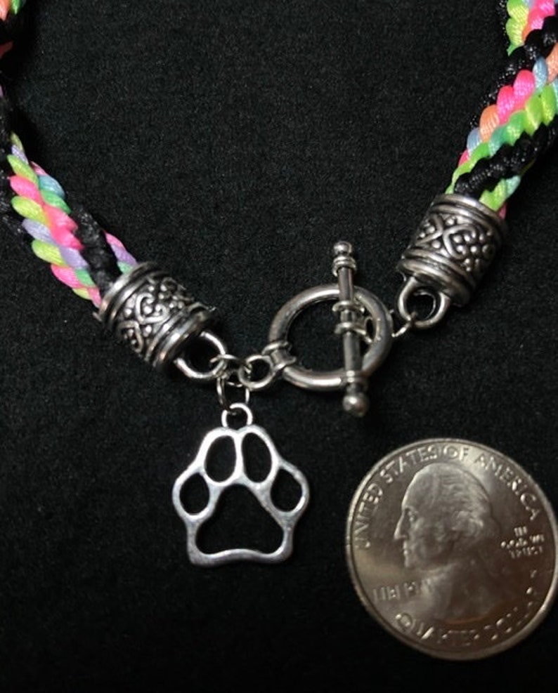 Rainbow Bridge Pet Remembrance Bracelet - Etsy