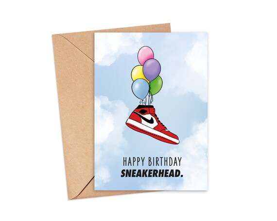 sneaker head birthday