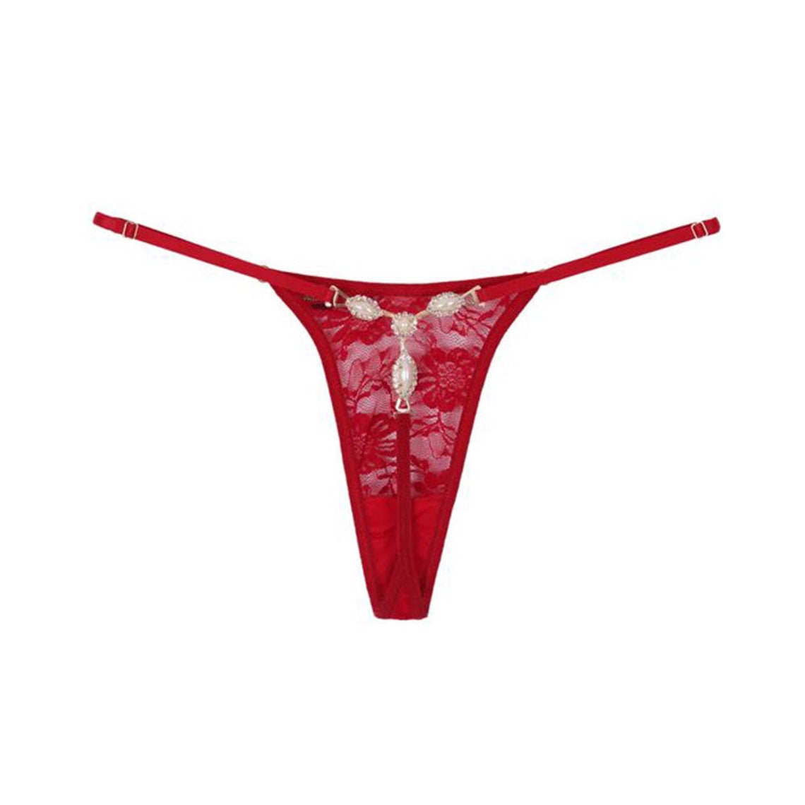 Tanga roja tanga sexy tanga de lencería bragas de tanga Etsy España