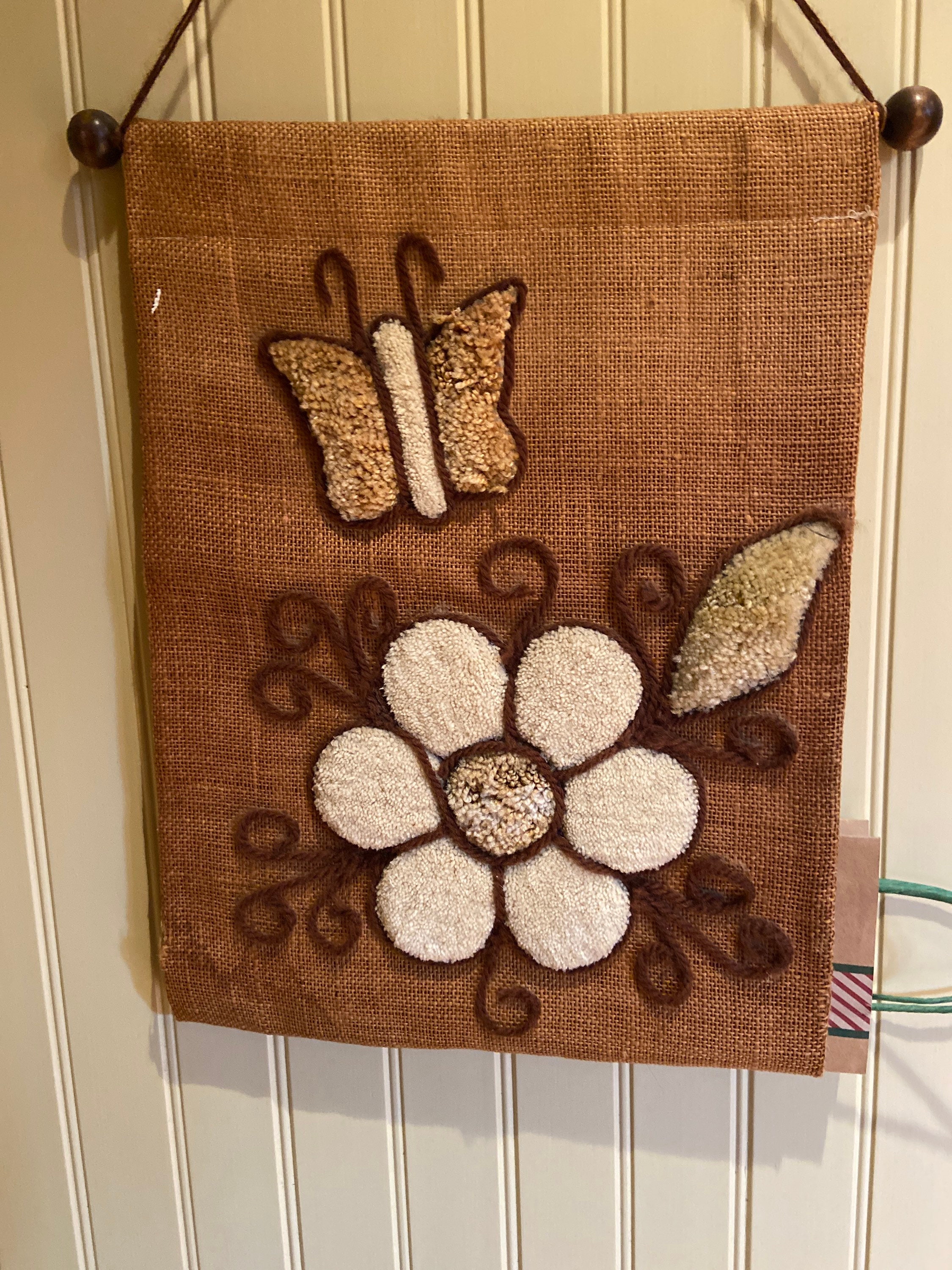 Retro kitchen kitschy paper bag holder or just wall hanging Etsy