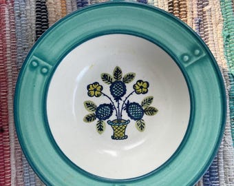 Vintage Poppytrail Fruit Bowl: California Cottage Pottery. Price is per piece.