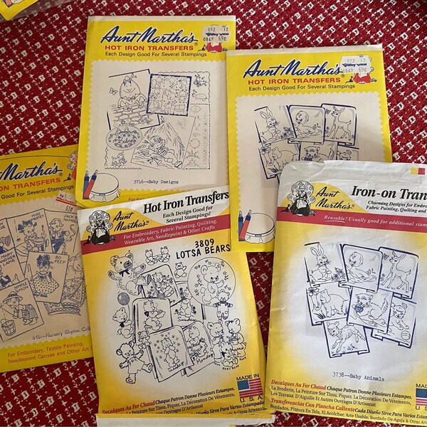 Aunt Martha Iron on Transfer - Etsy