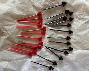 Fun but incomplete of playing card picks! Lots of hearts and spades with few clubs and no diamonds!