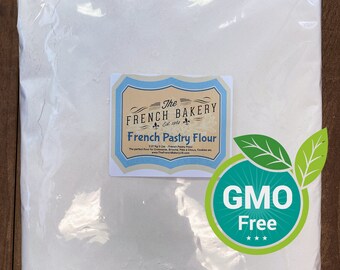 Pastry Flour French Bakery 5 lb  - Perfect for white bread, brioche, croissants, danishes, cookies, etc.