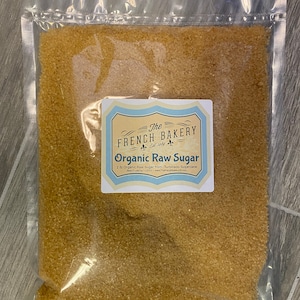Raw sugar 100% natural - Sugarcane - Healthy Organic Sugar Non-GMO - 2lb bulk