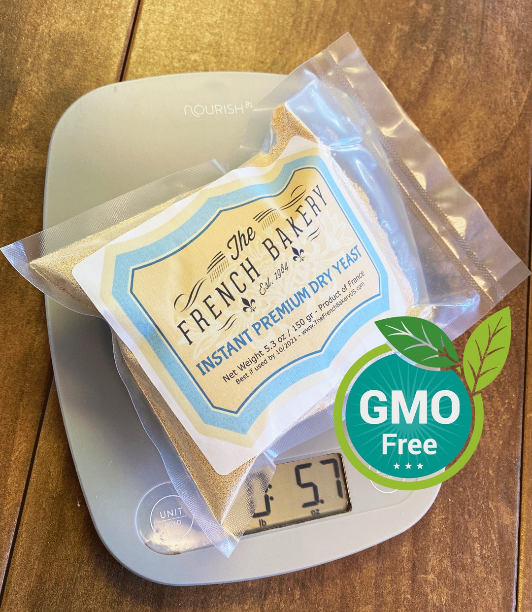 Fast Instant Dry Yeast 5.3 Oz Great for French Bread, French Baguette